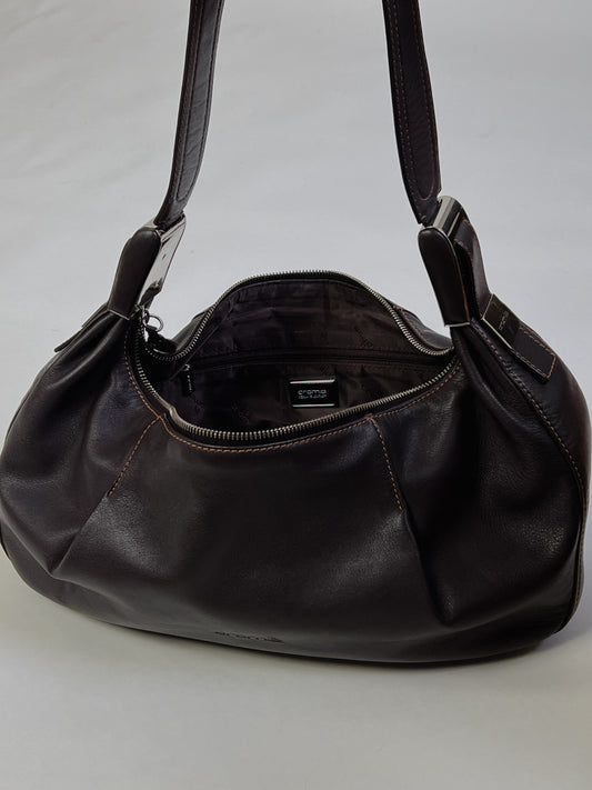 Braune Handtasche aus Leder von Cromia