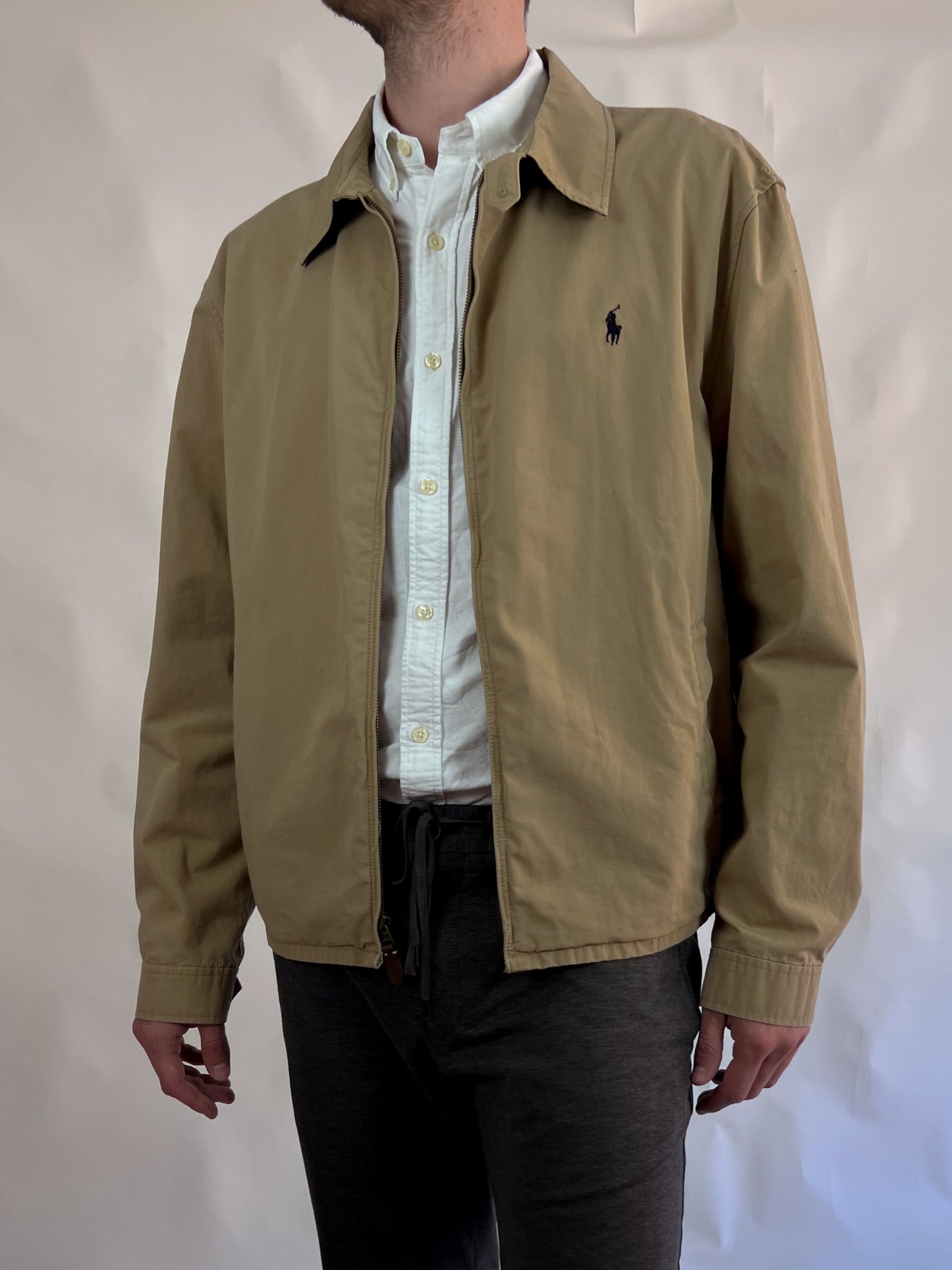 Baumwoll Blouson Polo Ralph Lauren Beige