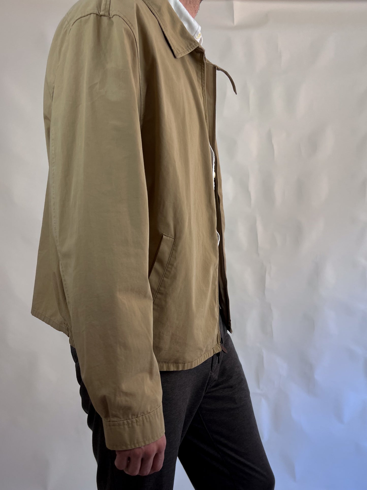 Baumwoll Blouson Polo Ralph Lauren Beige